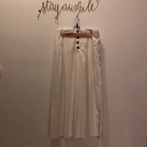 Zara wide-leg trouser, M